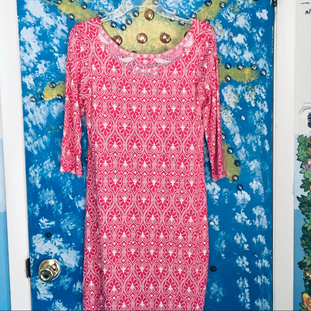 Joyous & Free Embellished Tunic Dress Size S